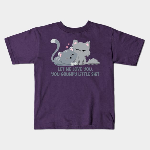 Feline Grumpy Kids T-Shirt by FunUsualSuspects